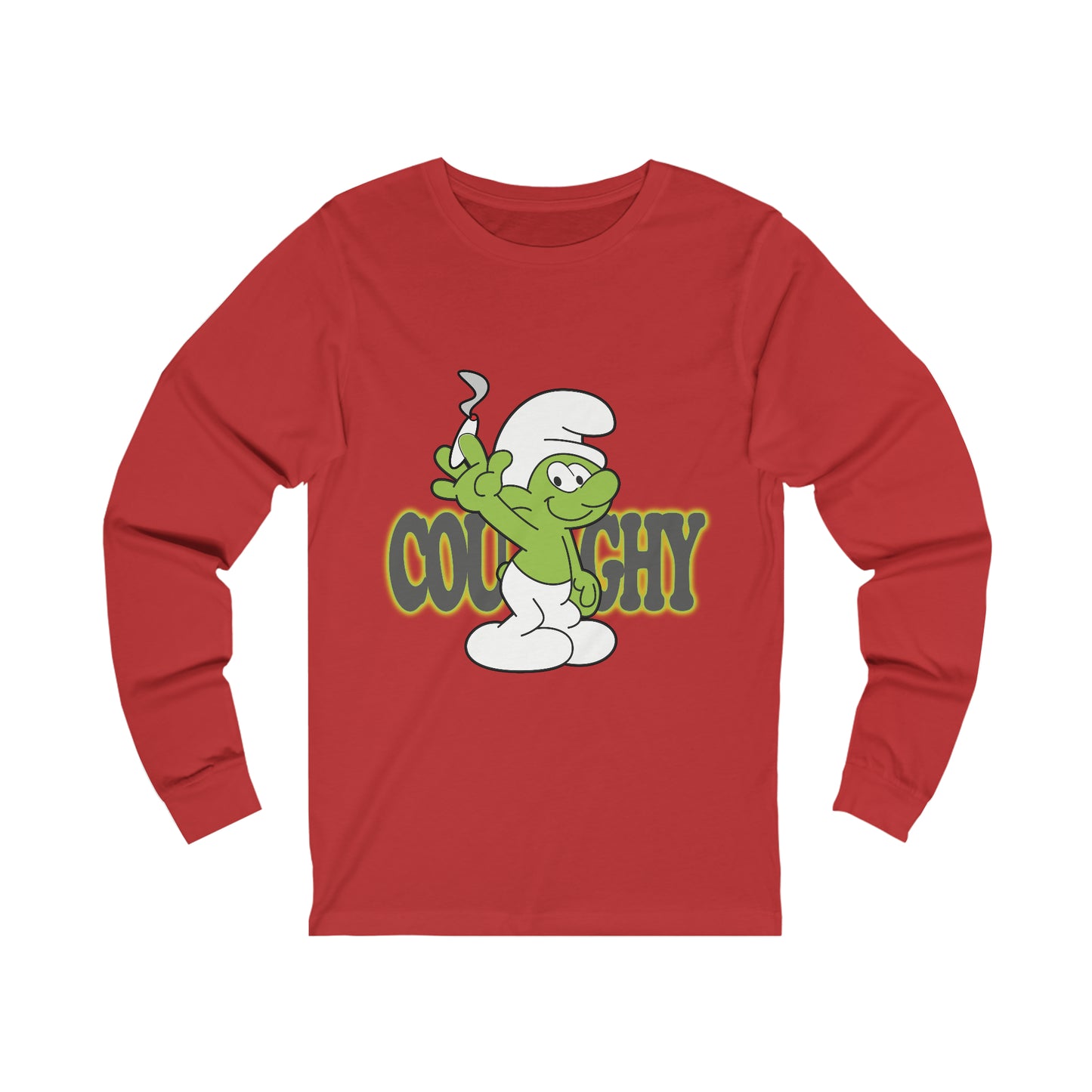 Coughy Character Unisex Long Sleeve