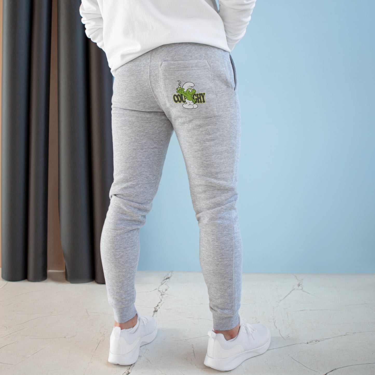 Coughy Character Unisex Fleece Joggers