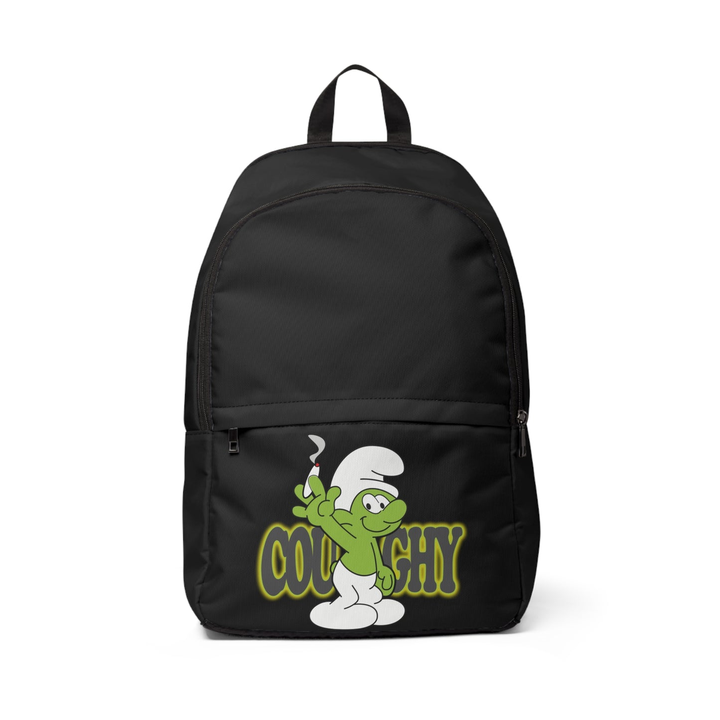 The Coughy Character Unisex Fabric Backpack